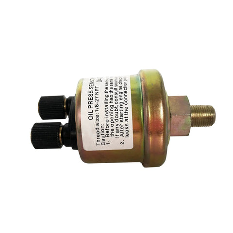 Oil Pressure Gauge 52mm 2 Inch Digital LED Display with 1 8 NPT Male Thread Sensor side view