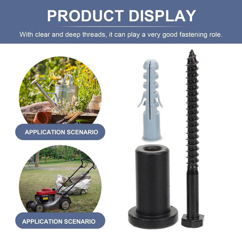 4 Sets Barn Door Track Spacers Replacement Kit With Rugged Carbon Steel Heavy Duty Sliding Door Hardware Connectors Adjustable Wear Resistant.