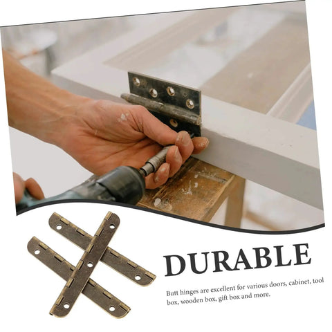 Heavy Duty Piano Hinge Set 20 Pcs For Furniture And Cabinets 180 Degree Ultra Thin High Load Capacity LIFKOME installation on door