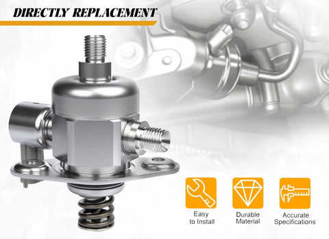 High Pressure Electric Fuel Pump For GM 3.6L V6 Cars And SUVs Fits Camaro Traverse Enclave Lacrosse Buick Allure Cadillac CTS STS GMC Acadia Saturn Outlook 2008-2011 2009-2017 Replacement Part, metal construction, easy to install.
