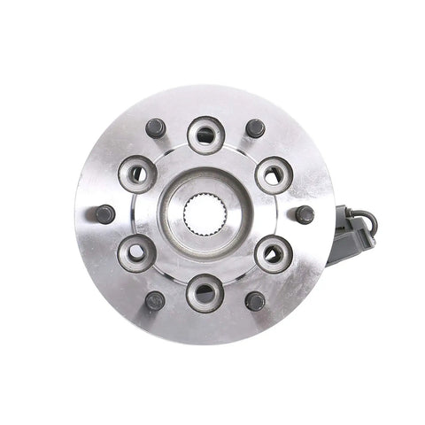 Front view of Front Right Wheel Bearing And Hub Assembly For 2004-2008 Chevrolet Colorado, 2004-2008 GMC Canyon, 2006 Isuzu I-350, 2007-2008 Isuzu I-370 4WD With ABS Direct Fit Replacement