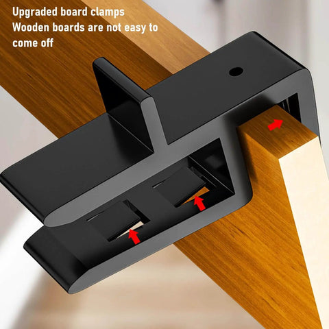 Woodworking Cabinet Installation ABS Plate Filler Scribing Jigs For Furniture Assembly with durable grip holding wooden board