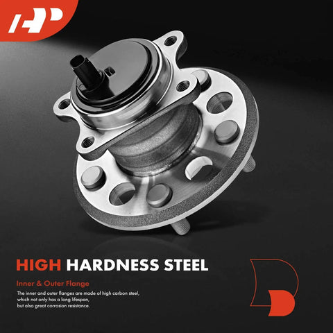 Two Pack Rear Wheel Bearing And Hub Assembly With ABS And 5 Lug Fit For Toyota Camry 2012 To 2017 And Avalon 2013 To 2018