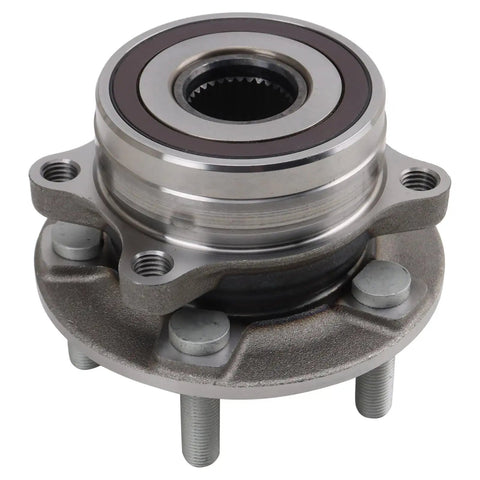 Rear Left And Right Wheel Bearing And Hub Assembly Set For 2020 To 2025 Ford Explorer Police Interceptor Utility And Lincoln Aviator Two Piece Beefed Up Heavy Duty Replacement Kit front view