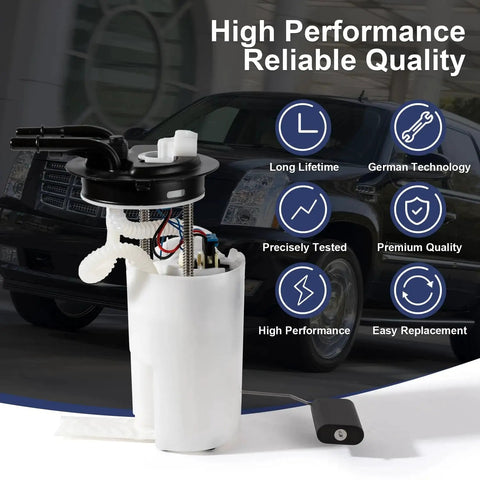 Fuel Pump Assembly With Sending Unit Pressure Sensor For 2002 2003 Cadillac Escalade ESV EXT Chevy Avalanche Suburban GMC Yukon XL