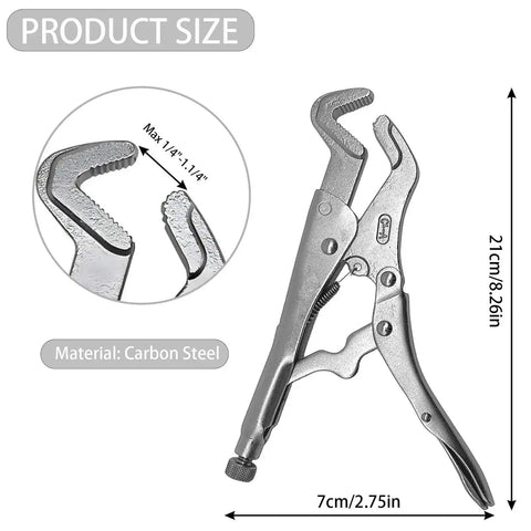 9 Inch Locking Vise Grip Plier With Nose Jaw For Sway Bar Link Removal Welding And Pipe Clip Repair Heavy Duty Vice Grips