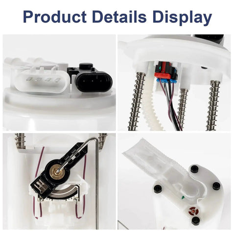 Electric Fuel Pump Module Assembly For 1999 To 2004 Chevy Silverado And GMC Sierra Trucks connectors and components detail