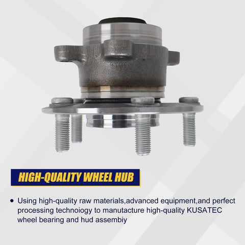 Rear Wheel Bearing And Hub Assembly 512570 For 2016 To 2021 Honda Civic Rear And 2019 To 2022 Honda Insight Rear With 5 Lug Bolts And ABS Replacement Today