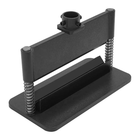 12 Inch Press Brake Attachment For Standard 12 And 20 Ton Hydraulic Workshop Presses in black, heavy-duty construction