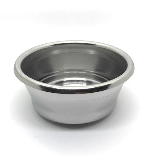 Breville 54mm two-cup dual-wall espresso filter basket, stainless steel