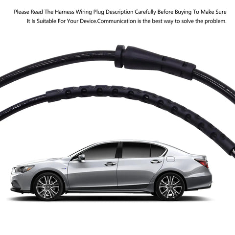 HiSport brake pad wear sensor cables for BMW (front and rear), 2 sets (4 pcs)