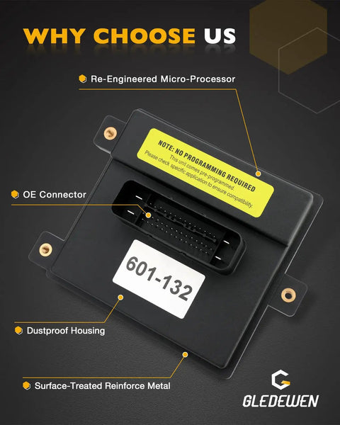 Pre Programmed Fuel Pump Flow Control Module Replacement For GM Trucks And SUVs Plug And Play No Fuss Install close-up view