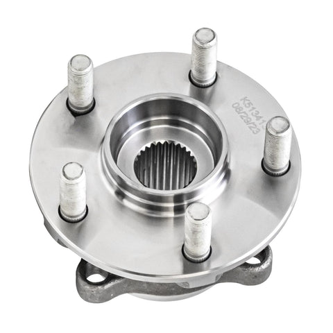 Two Front Wheel Bearing Hubs Kit For Subaru Forester Crosstrek Impreza XV Crosstrek Replacement Plug And Play Wheel Bearing And Hubs Assembly OEM Grade Quality DIY Friendly Smooth Ride Quieter Operation close-up