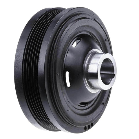 Harmonic Balancer Crankshaft Pulley For Mercedes Benz 3.5L V6 DOHC Engine And Solid Plug And Play Fit For C350 E400 GLK350 E300 E350 SLK350 ML350 R350 GLE350 2012 Through 2018 Replacement