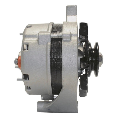 Side view of Remanufactured Alternator 3342091 With High Temp Bearings and Double Lipped Seals