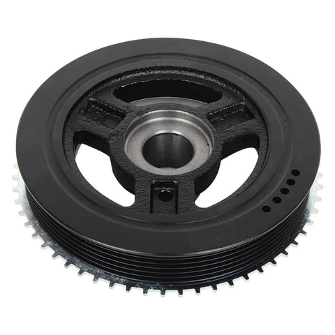 Beefed Up Harmonic Balancer Replacement For Mazda 3 2007 To 2013 Mazda 6 2006 To 2007 And Mazda CX7 2007 To 2012 Crankshaft Belt Drive Pulley