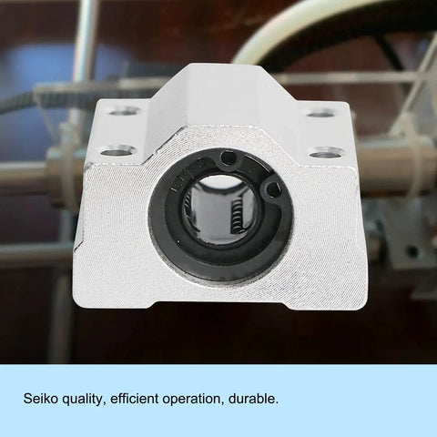 SCS10UU Linear Ball Bearing Aluminum Slide Block 10mm ID for CNC and 3D Printer Projects, 4 rows of steel balls, high precision bushing