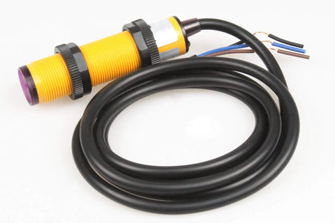 Rugged Proximity Photoelectric Sensor Switch E3F DS10P1 with 10 cm detection range, diffuse reflection infrared sensor, non contact displacement sensor