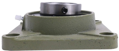 Front view of Two Inch Bore Four Bolt Flange Bearing With Set Screws F4B-SC-200 UCF211-32, industrial machinery support