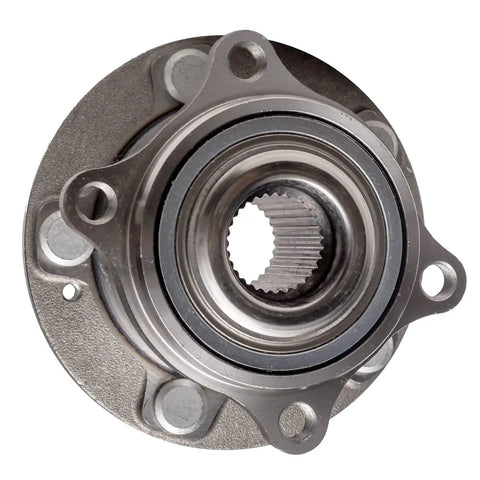 Front view of Front Wheel Hub And Bearing Assembly For 2007 2014 Hyundai Santa Fe 2007 2012 Veracruz And 2011 2015 Kia Sorento With High Load Capacity And OE Quality Built To ISO TS 16949 Standards Ready To Roll