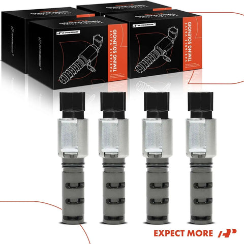 4 Piece VVT Solenoid Kit For Toyota And Lexus Intake And Exhaust Left And Right Direct Fit Easy Install Plug In Ready