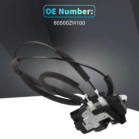 Front Right Passenger Side Power Door Lock Actuator With Cable For Nissan Titan 2005 2014 Replacement Motor Assembly OE 80500ZH100