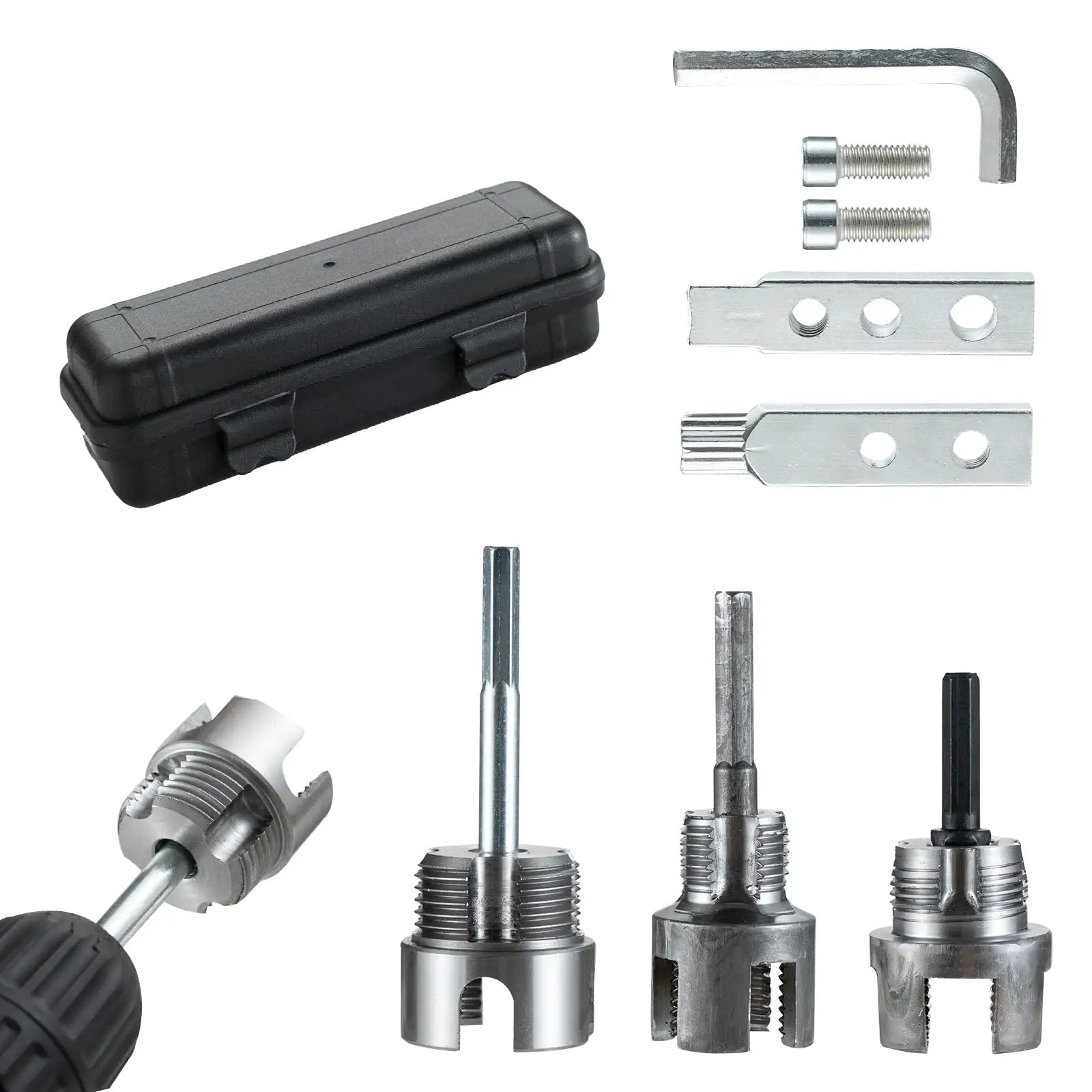 All In One 5 Piece Plumbing Threading Tool Kit With 1 ...