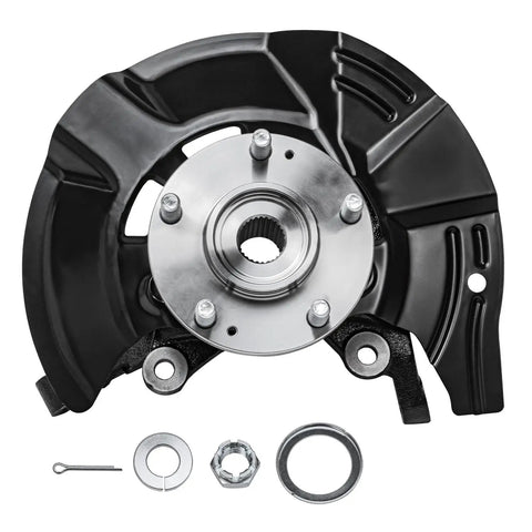 Front Right Steering Knuckle And Wheel Hub Bearing Assembly For 2011 2012 2013 Hyundai Sonata 2.0L Replacement Kit Passenger Side OEM