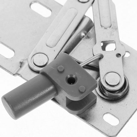 Close-up of iron construction Two Pack Soft Close Tip Out Cabinet Hinges With Damping For Quiet Closing, easy installation