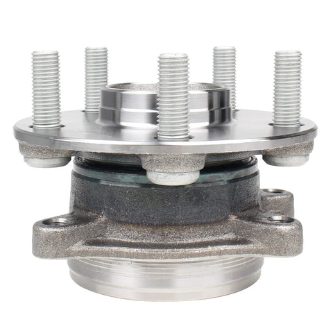 Front view of Front Wheel Hub Bearing Assembly 513287 for 2011-2017 Lexus CT200h, 2010-2016 Toyota Prius, and 2012-2015 Prius Plug-In
