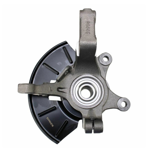 Left And Right Front Wheel Hub Bearing Steering Knuckle Assembly For Ford Escape Mercury Mariner And Mazda Tribute 2005 Through 2012 Complete Front Knuckle And Hub Kit For An Easy Drop In Fit On Both Sides, front view