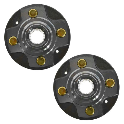 Beef Up Your Ride With This Front Wheel Hub Assembly Set Of 2 For 2001-2005 Honda Civic and 2009-2012 Fit OE Replacement