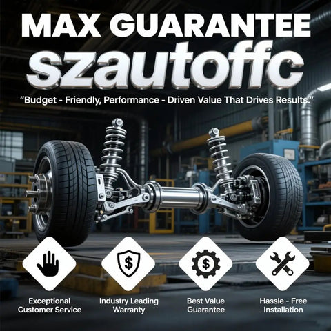 Wheel Bearing 1 Piece Replacement For Mitsubishi Mirage 2000 2002 And Lancer 2002 2007 Fits Front Or Rear Hub Bearing Assembly With Easy Install And Durable Performance For Daily Driving displayed with axle and suspension system in a workshop setting