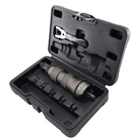 XL Blind Rivet Adapter Kit For Drills Converts Any Drill Into A Power Pop Riveter With One Quarter Inch Capacity Includes Nose Pieces