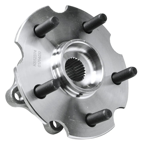 AWD Rear Wheel Bearing Hub Assembly For Toyota RAV4 2006-2018 And Lexus NX 2015-2019 with 5 lugs ABS visible, front view