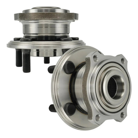 Rear Wheel Bearing And Hub Assembly 5 Lug Replacement For Dodge Charger 2015 To 2023 Challenger 2015 To 2023 And Chrysler 300 2015 To 2023 Two Pack Compatible 512555 Wheel Hub Bearing.