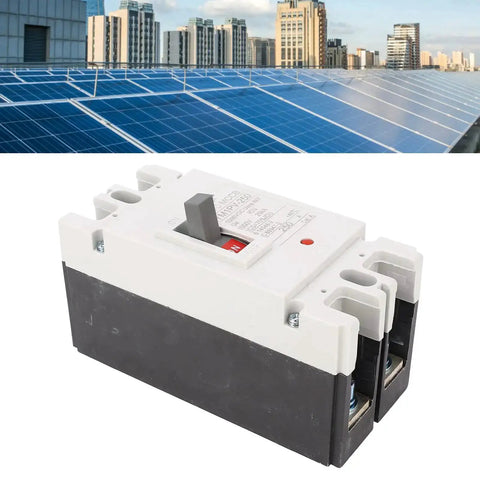 Two Pole DC Miniature Circuit Breaker 1000V 250A Molded Case Switch, 20kA Breaking Capacity, Built Tough From Thermosetting Material