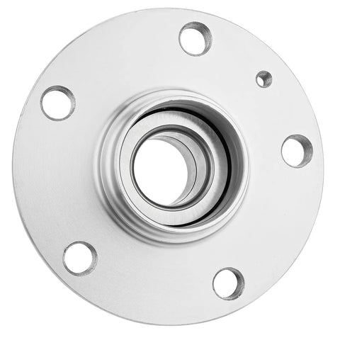 Rear Wheel Bearing And Hub Assembly Pair For 2005-2018 Volkswagen Jetta And VW Models Including Passat, CC, GTI, Golf, Eos, Beetle, Tiguan, Arteon, Plus 2008-2010 Audi TT And Q3 Reliable And Ready To Install, front view