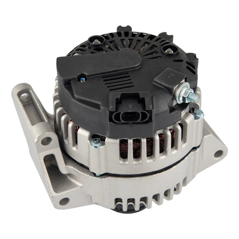 Front view of Alternator Replacement That Delivers Solid Charging Power For 2003 To 2007 Saturn Ion Vue 2.2L L4 And 2002 To 2005 Chevy Cavalier Malibu Classic Alero 13944N 12V 105Amp CW 5 Groove Pulley