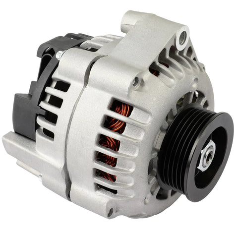 100 Amp 12V High Output Alternator for Chevy S10 2.2L 1998 to 2003 and GMC Sonoma 2.2L 1998 to 2003 CW S6 Pulley Replacement
