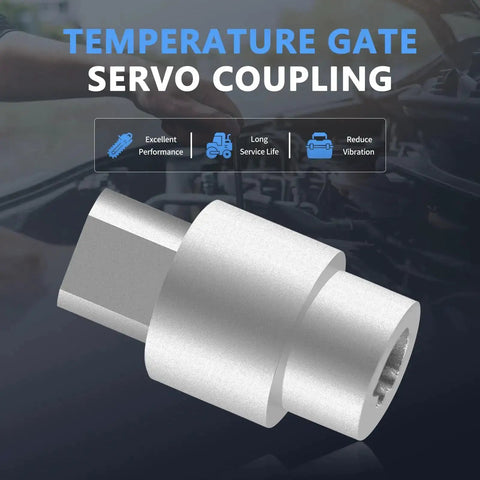 Upgraded Aluminum Temperature Door Servo Coupling Direct Replacement For Ram 1500 1999-2001 And Ram 2500 3500 1999-2002 1Pc