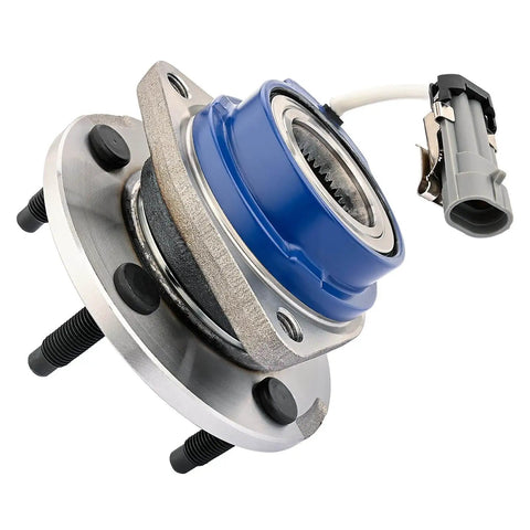 Close-up of a Pair Front or Rear Wheel Bearing Hub Assembly for Chevy Impala Monte Carlo Venture, Cadillac DTS DeVille