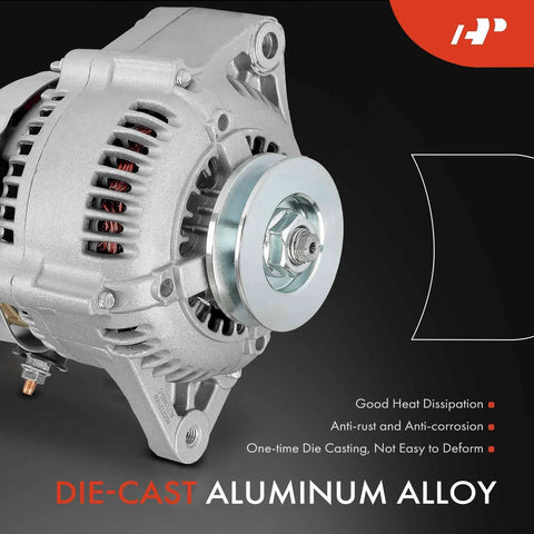 Alternator For Toyota 4Runner And Pickup 1993-1995 2.4L Auto Transmission 12V 70A With 1 Groove Pulley Clockwise Rotation