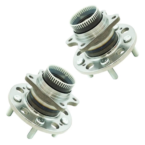 Rear Wheel Bearing And Hub Assembly Set Two Piece For Hyundai Azera Sonata Tucson Kia Cadenza Optima And Sportage Includes Rear Driver Side And Rear Passenger Side Replacement Hubs