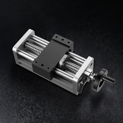 Precision Linear Stage Actuator With 100 mm Stroke For CNC Routers And 3D Printers X Y Z Axis Dual Ball Screw And Dual Guide Rails