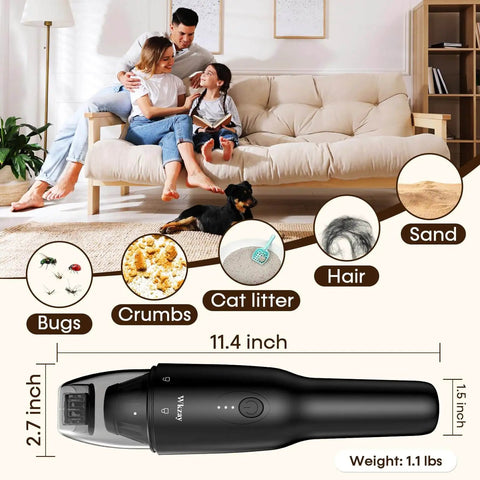 Powerful Cordless Handheld Vacuum Cleaner With 16000 Pa Suction And Brushless Motor Rechargeable Lightweight Portable