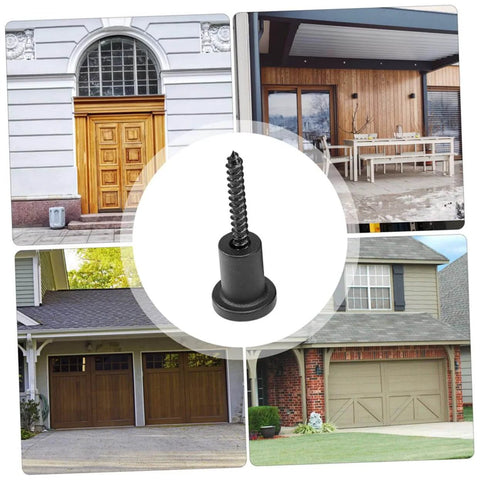 Sliding Barn Door Track Spacers And Wall Stopper Kit For Easy Installation, featuring durable spacers and wall stops, 2-pack