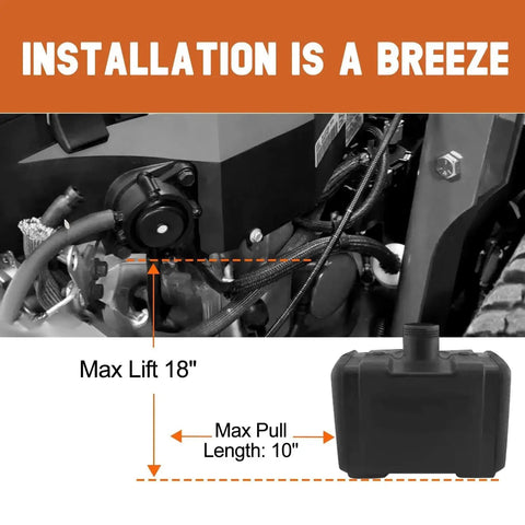 Universal Fuel Pump Replacement For Kohler Honda Predator Kawasaki and John Deere Engines Compatible With 808656