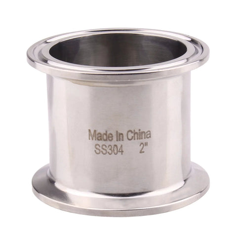 2-inch tri-clamp filter plate, stainless steel SS304, Made in China, front view