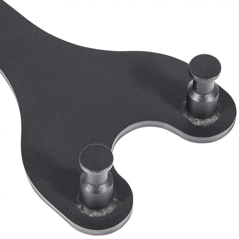 Yoursme camshaft pulley holding tool W89208 in dark gray metal with two circular pin posts